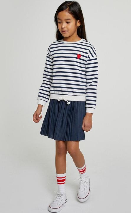Immagine prodotto La Redoute Collections Felpa a righe con scollo rotondo (140)