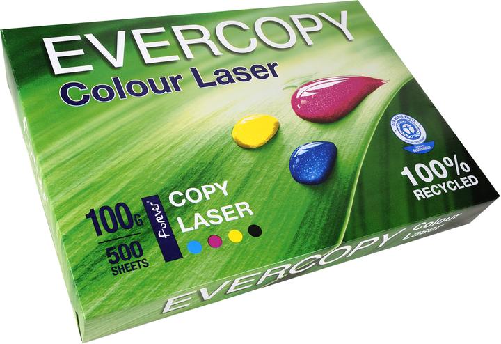 Immagine prodotto Clairefontaine Carta da lettere con stampa a secco DCP Green, A3, 100 g, confezione da 500 pezzi (100 g/m², A3)