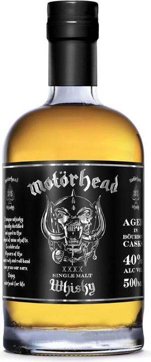 Image du produit Motörhead Whisky single malt "The Last Batch" (le dernier lot) (Malt mélangé, 1 x 50 cl)