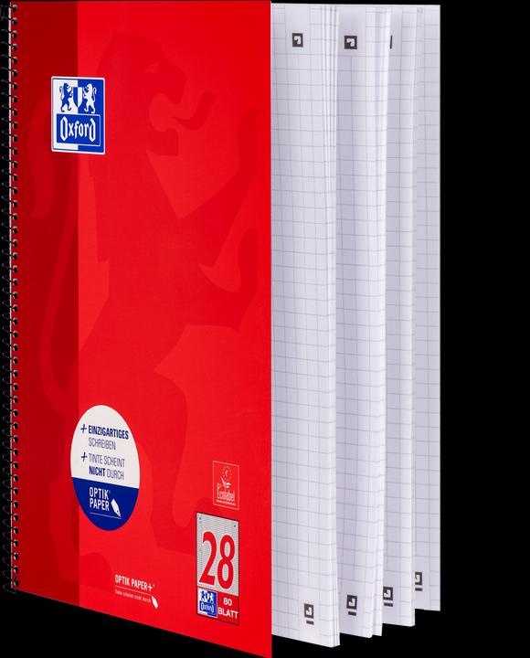 Productafbeelding Oxford College notebook (A4+, Gecontroleerd, Geen binding)
