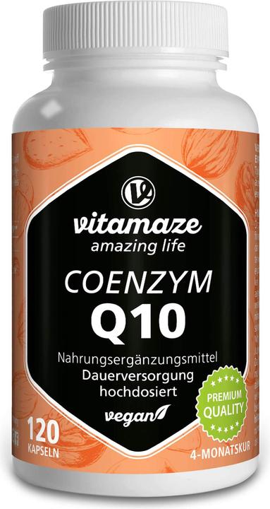 Immagine prodotto Vitamaze Coenzym Q10 (120 Pezzo/i, Pillole, 120 g)