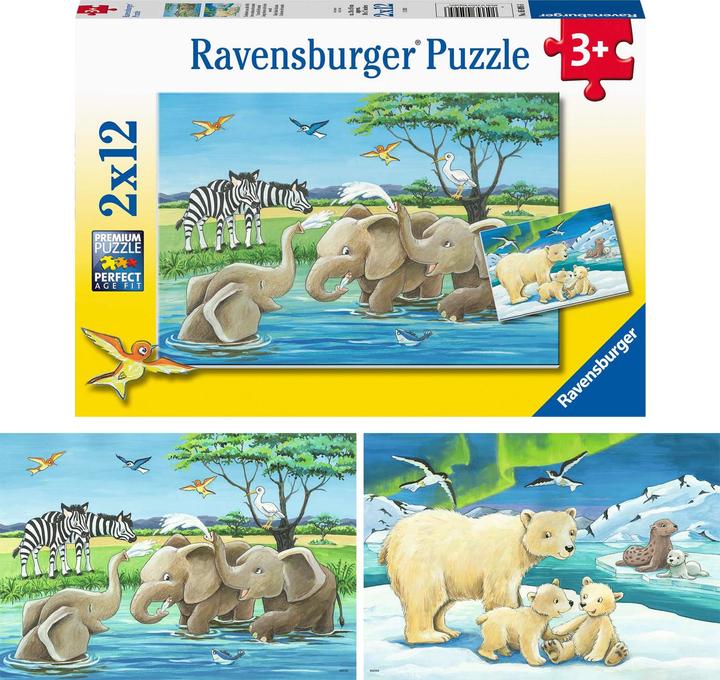 Immagine prodotto Ravensburger Bambini animali da tutto il mondo (12 pezzi)