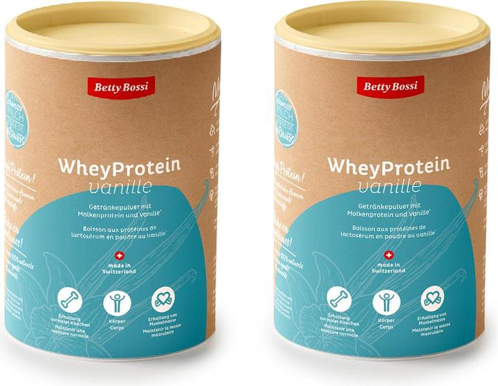 Immagine prodotto Betty Bossi Food WheyProtein vaniglia, 600g, set da 2 (2 Pezzo/i, 600 g)