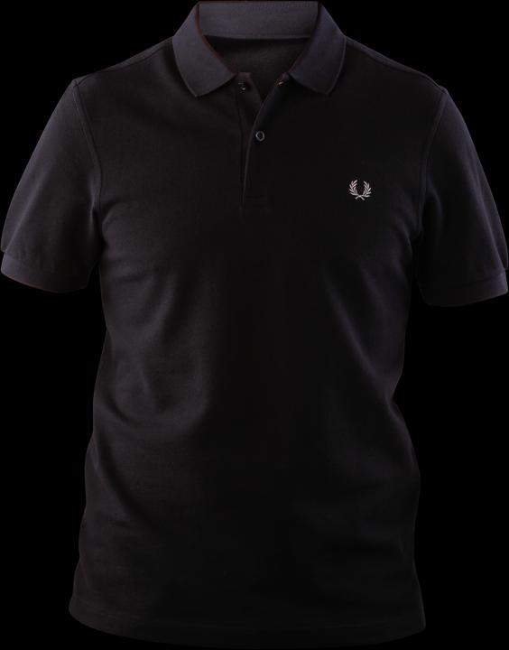 Fred Perry Plain Polo Shirt black