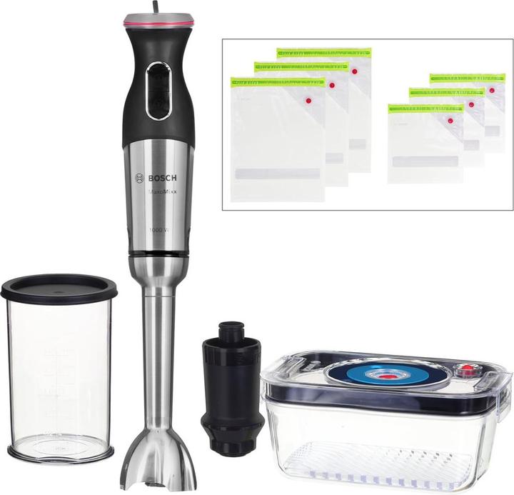 Actual product image Bosch Hausgeräte Hand blender, MaxoMixx, 1000 W, stainless steel MS8CM61V1