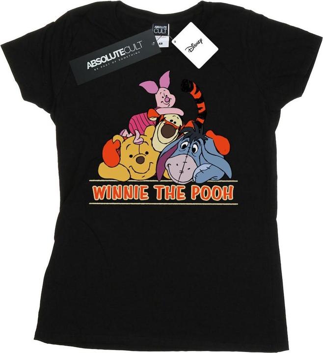 Actual product image Disney Womens/Ladies Winnie The Pooh Group Cotton T-Shirt (S)