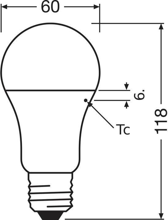 Produktbild Osram Led Star Classic A (E27, 14 W, 1521 lm, 1 x, F)