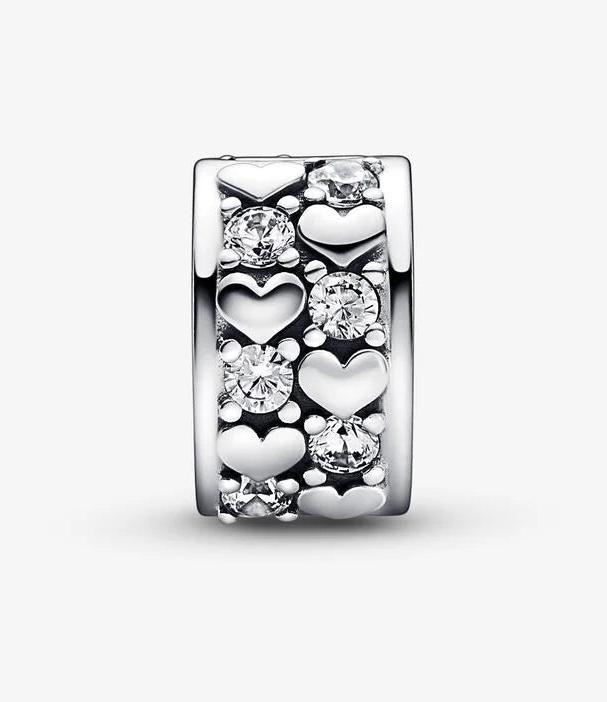 Actual product image Pandora Sparkling hearts (Sterling silver 925)
