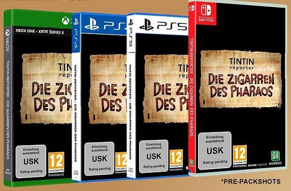 Image du produit astragon Tintin Reporter : Les cigares du pharaon (PS5, DE)
