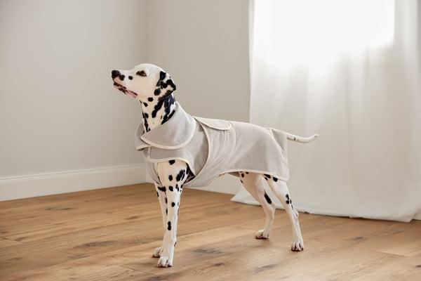 Produktbild Palopa Hundebademantel Robi beige L (L, Hundebademantel)