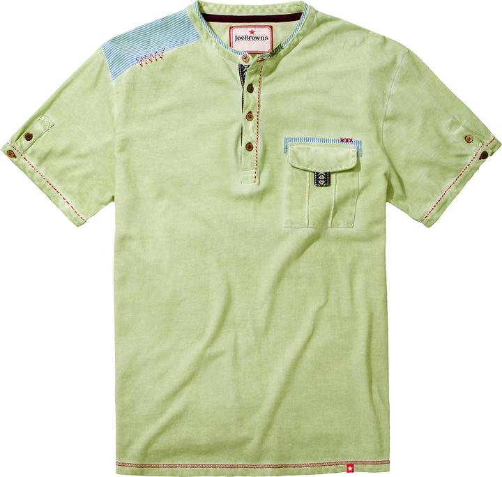 Produktbild Joe Browns Pique Aztec Trim Henley (XL)