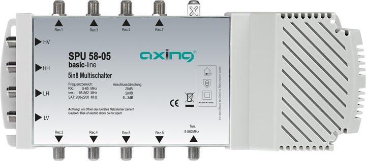 Produktbild Axing SPU 58-05 Multischalter (Originalfernbedienung)