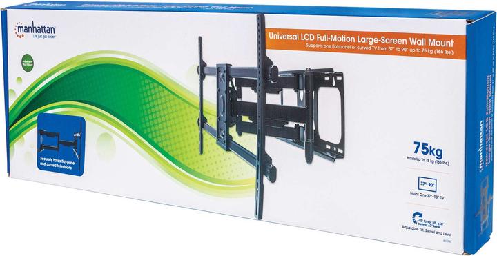 Produktbild Manhattan TV Wandhalterung (Wand, 90", 75 kg)