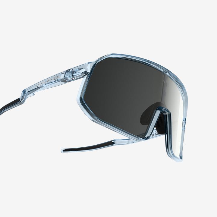 Immagine prodotto Van rysel Fahrradbrille Kategorie 3 Roadr 900 Perf blau/durchscheinend (Occhiali in poliammide, Effetto specchio)