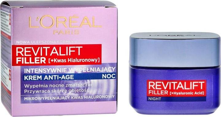 Immagine prodotto L'Oréal Paris L'Oreal - Revitalift Filler Cremazione Anti-Età Per La Notte 50Ml (50 ml, Notte)