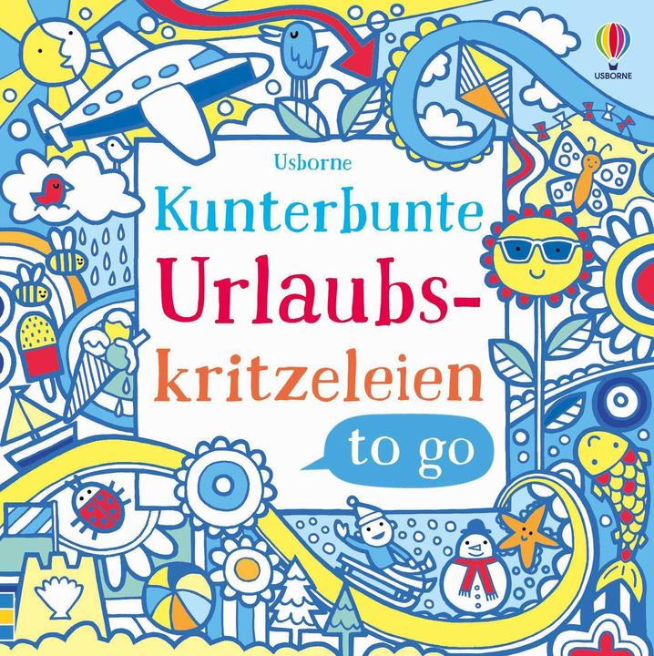 Image du produit Des gribouillis de vacances colorés à emporter avec soi