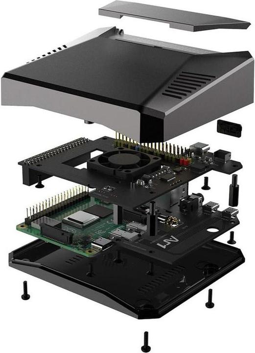Actual product image HutoPi mini PC Switcher 8GB RAM/256GB ROM