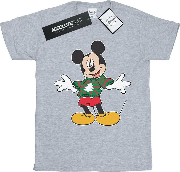 Produktbild Disney Mickey Mouse Christmas Jumper Stroke TShirt (XXL)