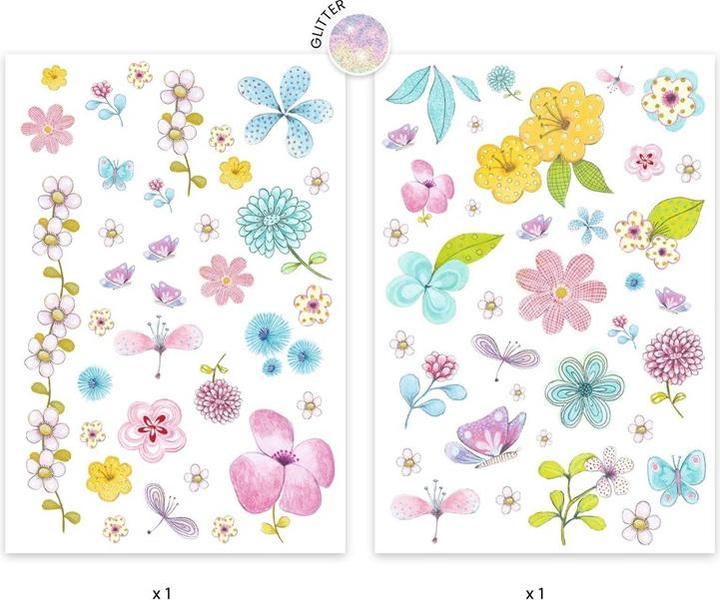 Produktbild Djeco Tattoos Blumen