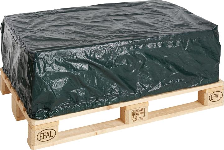 Actual product image Rainexo RX120-PAL-G cover for Euro pallets