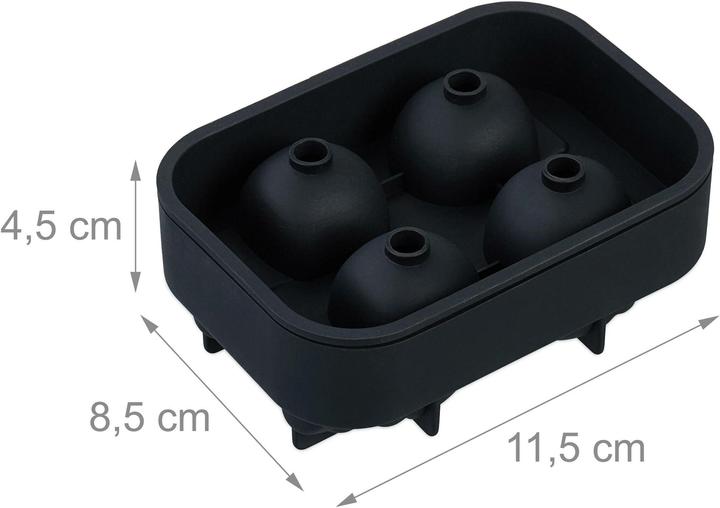 Produktbild Relaxdays 2x Totenkopf-Eiswürfelform