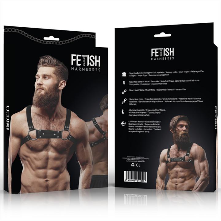 Immagine prodotto Fetish submissive Attitude - Arnés Bulldog Ecopiel Pecho Hombre Talla M/L (M/L)