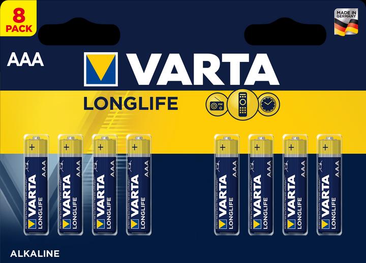 Immagine prodotto Varta Longlife (8 pz., AAA, 1200 mAh)
