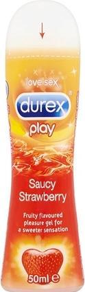 Image du produit Durex Play Saucy Strawberry Gel lubrifiant à la fraise 50 ml (50 ml)