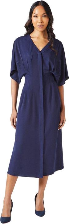Image du produit Principles Womens/Ladies Crepe Pleat Waist Midi Dress (robe midi en crêpe plissée à la taille) (36 D)