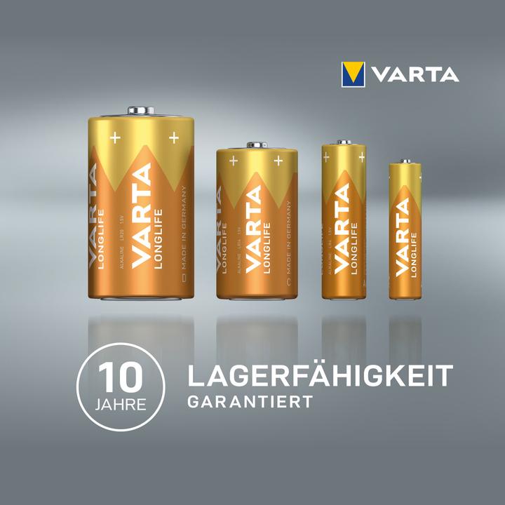 Actual product image Varta Longlife (4 pcs., AA, 2800 mAh)