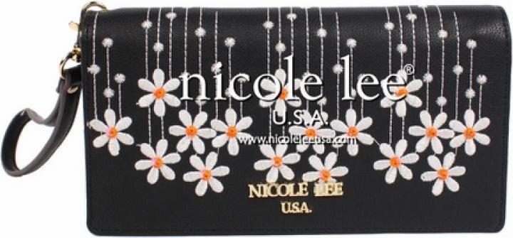 Actual product image Nicole Lee Rosalie" wallet black
