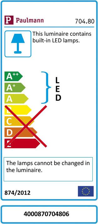 Energy Label Paulmann LED Strip (RGB, 500 cm, Indoor)