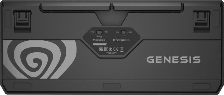 Actual product image Genesis Thor 230 TKL Wireless czarna RGB Outemu Red (US, Wireless, Cable)