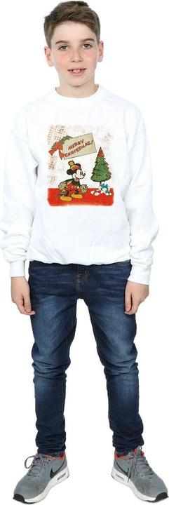 Produktbild Disney Mickey Mouse Vintage Christmas Sweatshirt Jungen (140, 146)