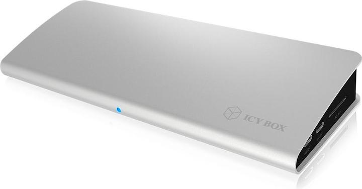 Actual product image Icy Box IB-DK2801-TB3 - Thunderbolt 3 Triple Dock 85W PD (USB-A, Thunderbolt, USB-C, 15 ports)