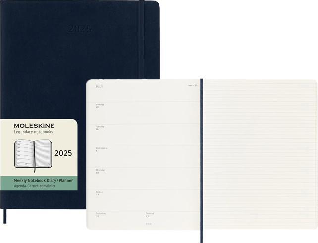 Produktbild Moleskine Notizkalender (19 x 25 cm, Englisch)