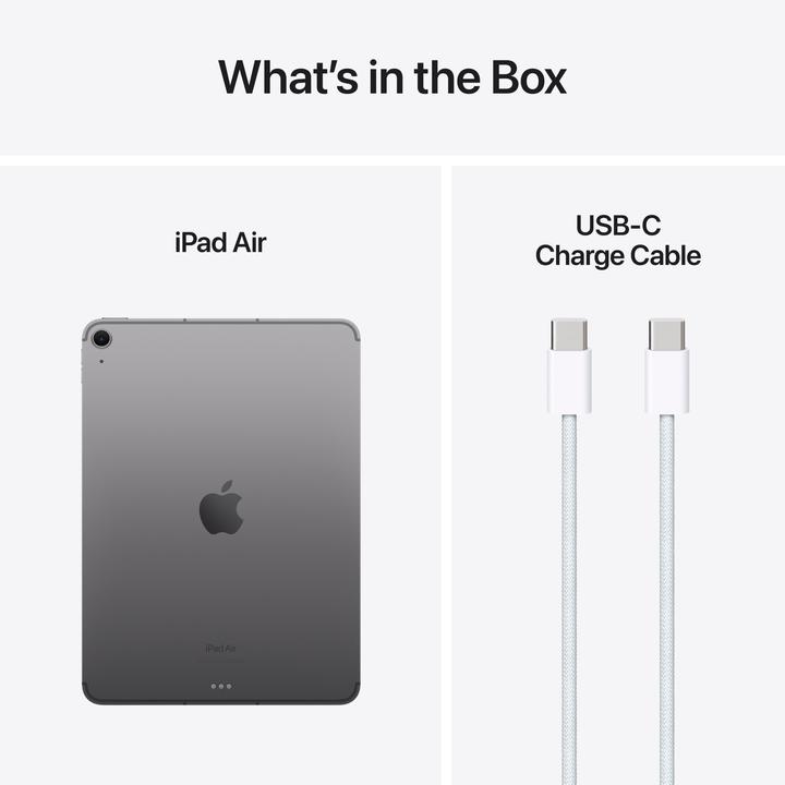 Produktbild Apple iPad Air 11 2024 (M2) (5G, 11", 256 GB, Space Grey)