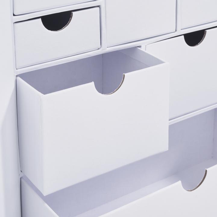 Immagine prodotto VBS Armadio a 8 ripiani, cartone, bianco