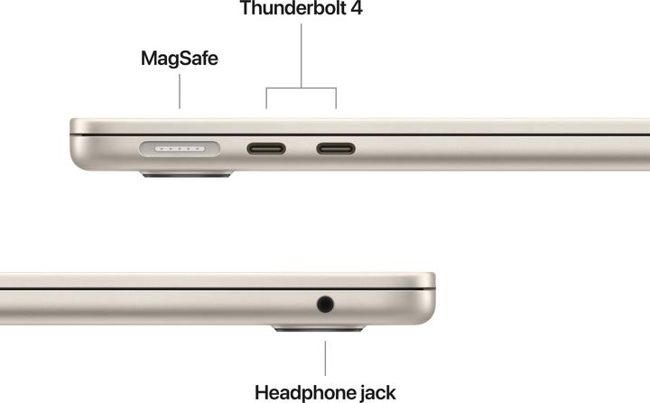 Produktbild Apple MacBook Air – 2025 (13.60", M4, 16 GB, 256 GB, DE)
