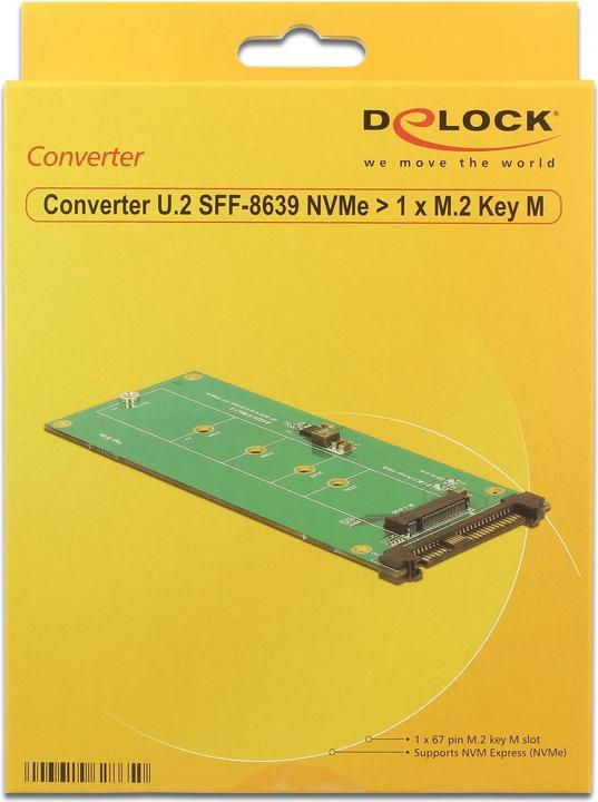 Actual product image Delock Converter