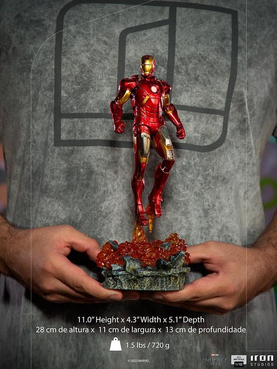 Immagine prodotto Iron Studios ST Marvel Infinity Saga : Iron Man NY Battle 1/10 28cm