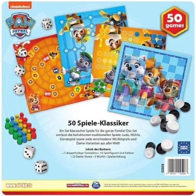 Actual product image Trefl Game collection 50 ways to play Paw Patrol (German)