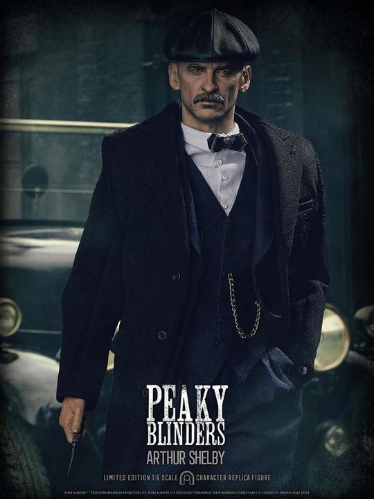 Actual product image Big Chief Studios Peaky Blinders Action Figure 1/6 Arthur Shelby Limited Edition 30 cm