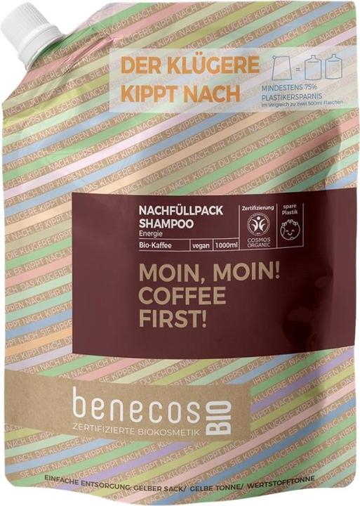 Benecos NF Coffein Shampoo (1000 ml, Flüssiges Shampoo)