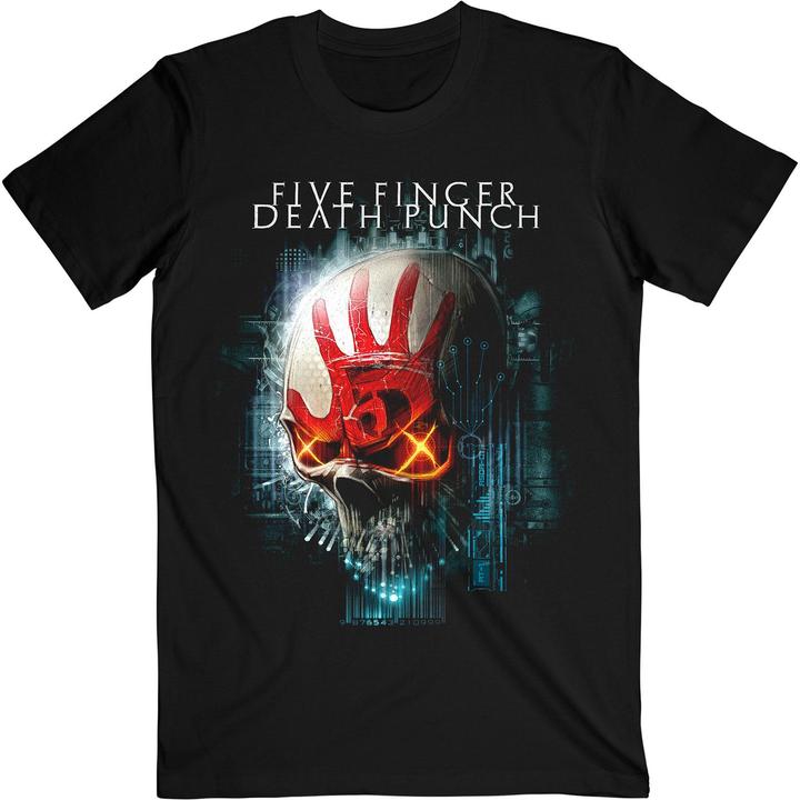 Produktbild Five Finger Death Punch Interface Skull TShirt (M)
