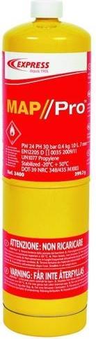 Actual product image Express Gas cartridge Vulcane propylene 399g