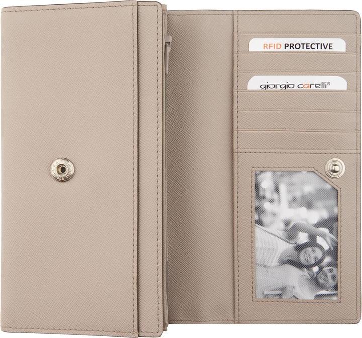 Actual product image Giorgio Carelli Ladies purse, RFID, Soulbrace