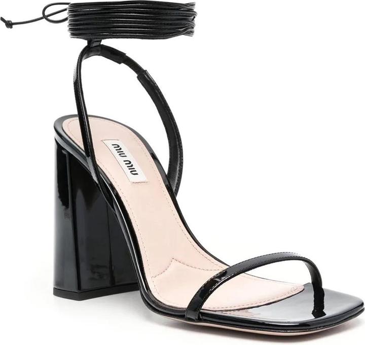 Miu Miu Leather Sandals