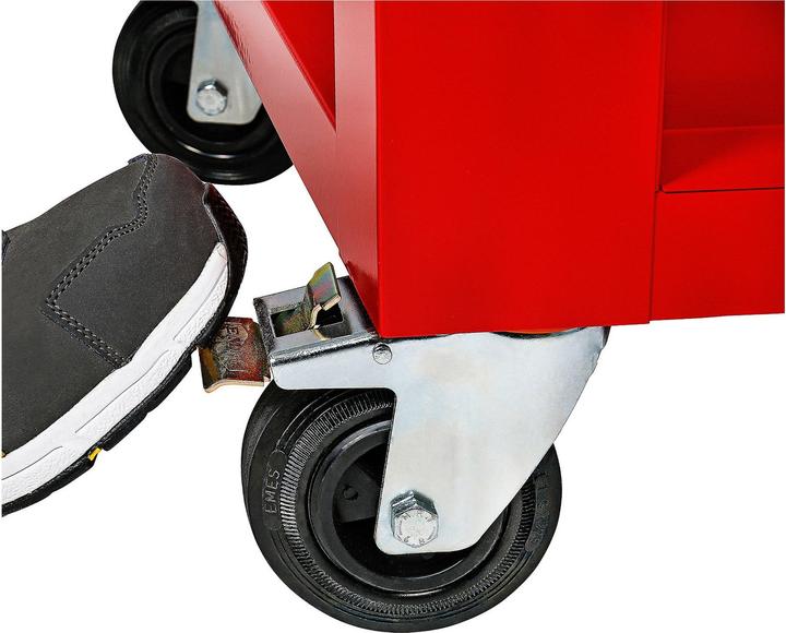 Produktbild Stier Fahrbare Werkbank mit 7 Schubladen und 1 Tür (112 cm, 112 cm)