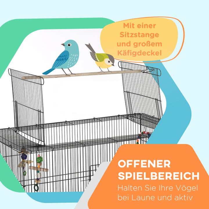 Produktbild Homcom Vogelkäfig